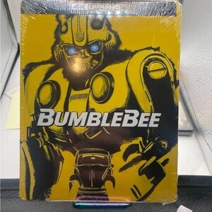 Bumblebee SteelBook Movie Case - Yellow & Black 4k